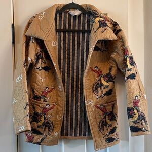 Western Print Ida Mae Quilted Jacket
